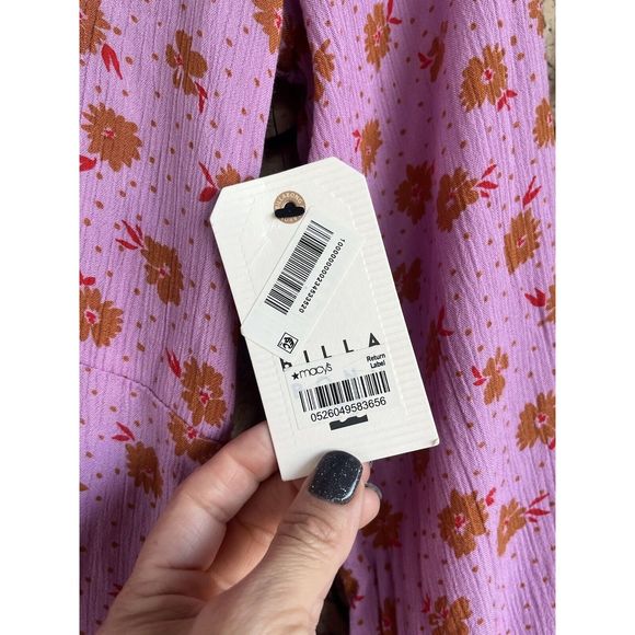 Billabong Heartland Long sleeve Mini Dress - Size XS - Multicolored - Picture 9 of 10